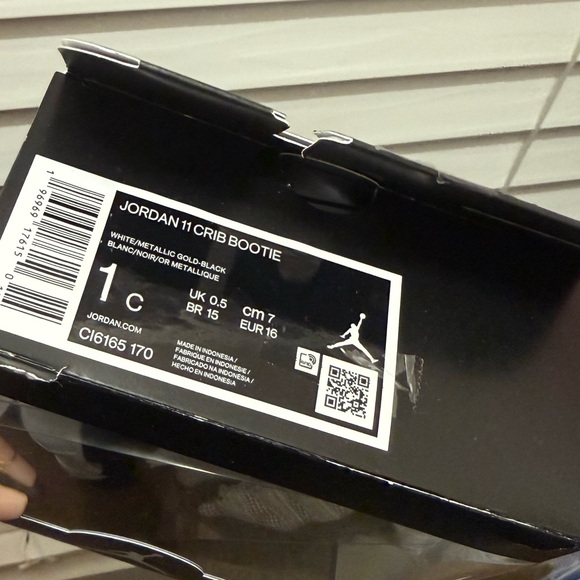 Jordan 11 Crib bootie size 1 - Picture 5 of 5